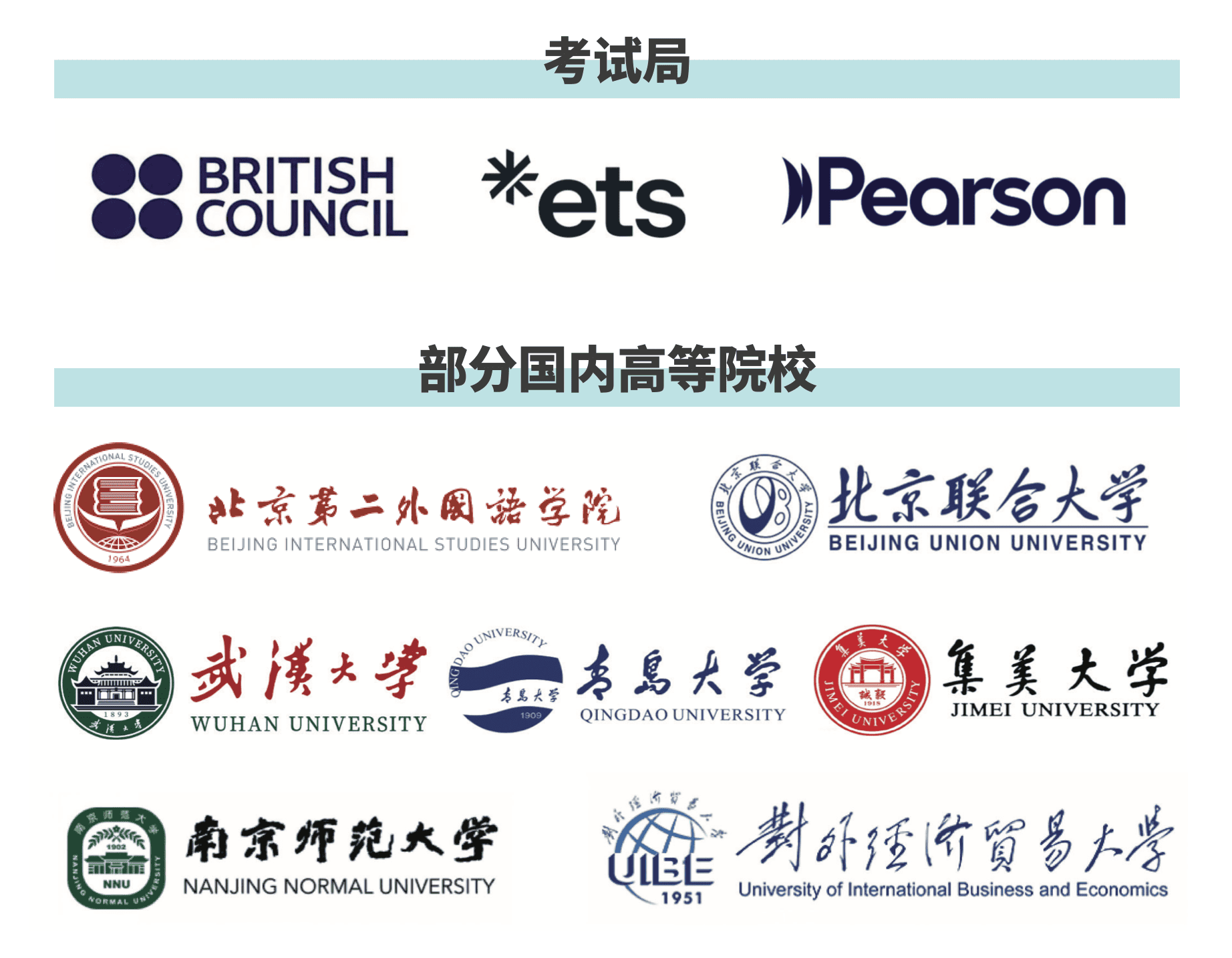 语言及专业课程支持